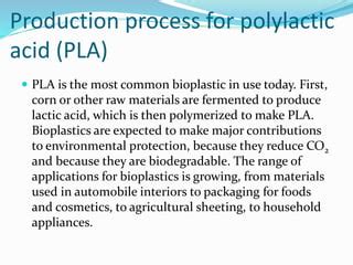  Lactic Acid: Un Indispensabile Ingrediente per la Produzione di Bioplastiche e Cosmetici!